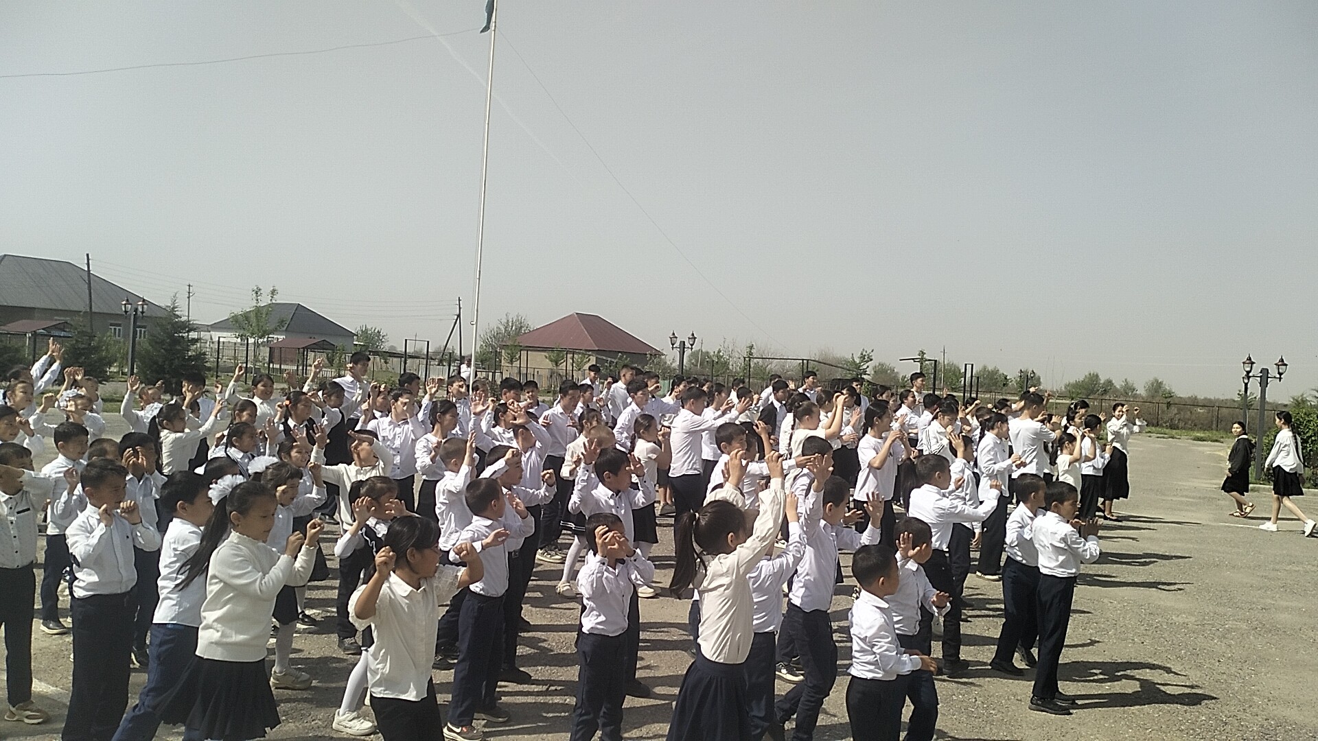 "Денсаулық-зор байлық"флэшмоб.