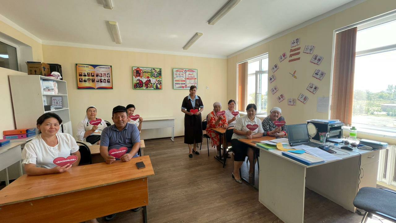 “Біртұтас тәрбие” бағдарламасы аясында “Ұлттық құндылықтардың бала тәрбиесінде алатын орны” тақырыбында жалпы ата-аналар жиналысы өткізілді.