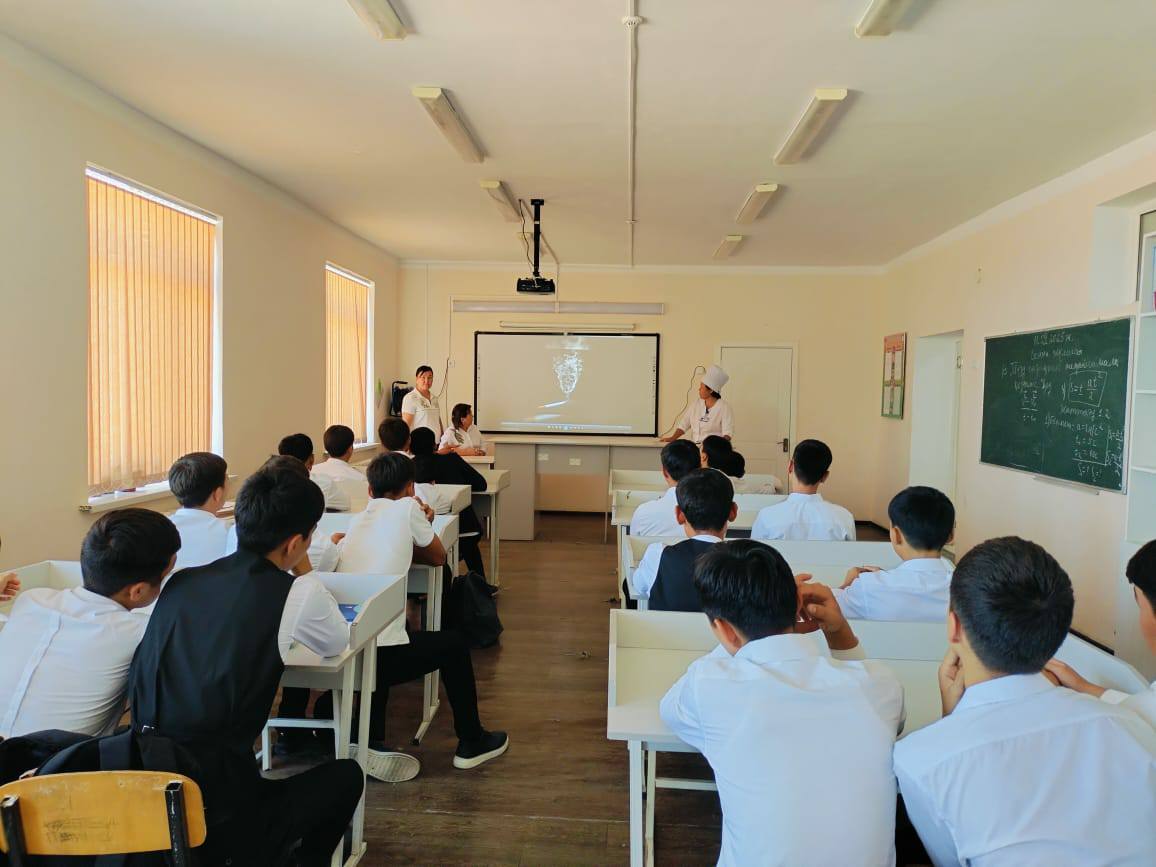 ,, Күлдіретін газ,, азот оксидінің жастарға зияны туралы түсіндірме жұмыстары жүргізілді. ,,