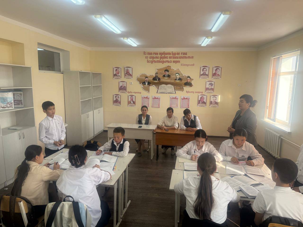 7 "Ә" сынып оқушыларымен "Дәрілік өсімдіктердің денсаулыққа пайдасы" тақырыбында ашық сабақ өткізді.